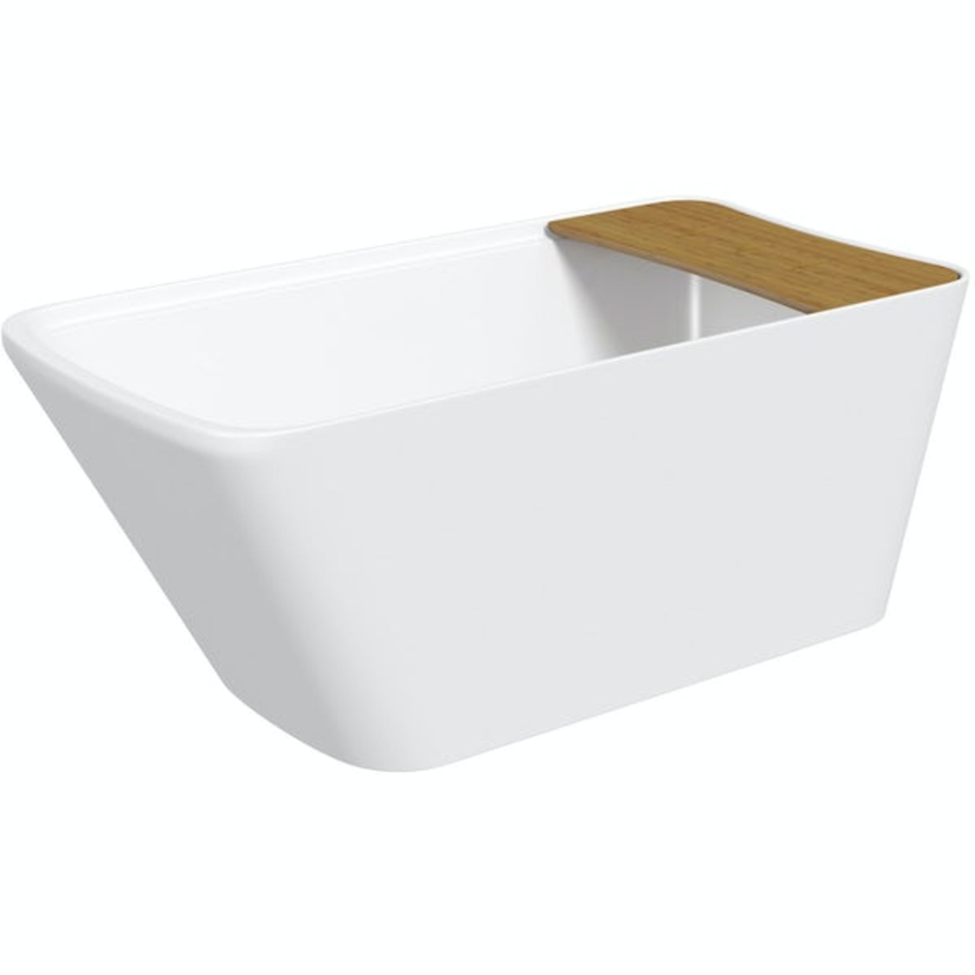 RRP £1,159. Mode Foster Designer single ended freestanding bath. 1500 x 780mm. AIF24572SG 221731. - Image 7 of 7