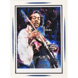 Sidney Maurer Limited Edition. Jimi Hendrix.