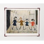 L.S. Lowry Limited Edition "Children Playing"