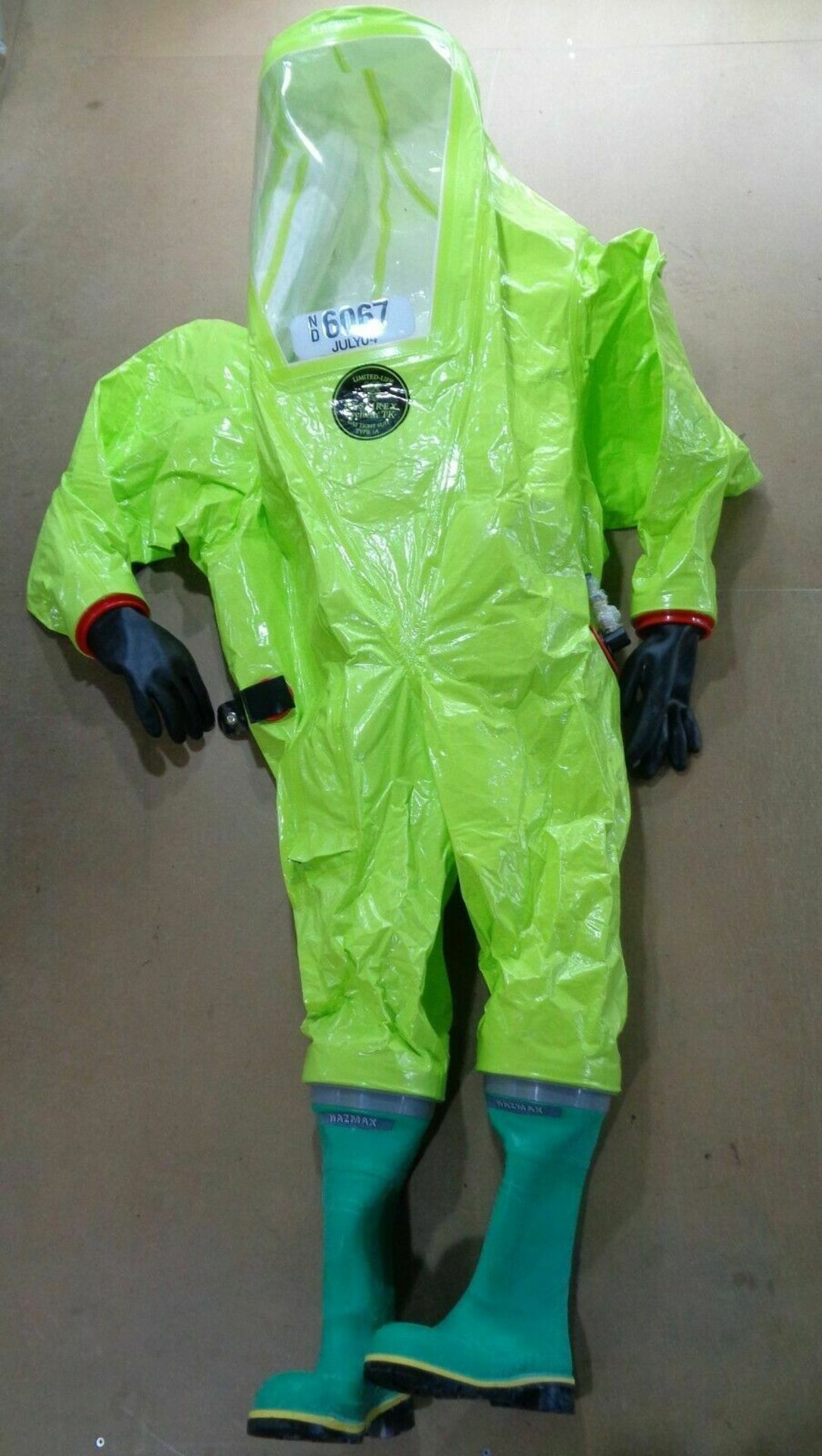 Pack of x5 Respirex Hazmat Suites - RRP £400 - £80 Resale value on eBay - Rolled Up (New) Ex MOD. - Image 2 of 4