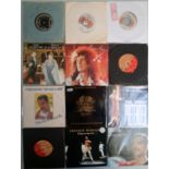 A collection of 17 x Queen and related vinyl records.