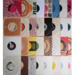 A collection of 90 x vinyl records.