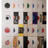 A collection of 75 x vinyl records.