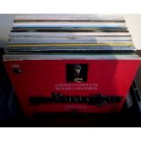 A collection of 51 x vinyl records.