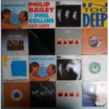 A collection of 20 x Genesis / Phil Collins vinyl records.