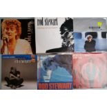 A collection of 24 x Rod Stewart vinyl records.