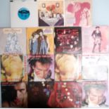 A collection of 14 x Adam and the Ants vinyl records.