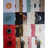 A collection of 75 x vinyl records.