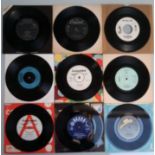 A collection of 9 x Demonstration - Promo -Not for sale vinyl records.