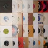 A collection of 75 x vinyl records.