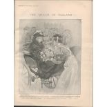 Queen Victoria Royal Tour Of Ireland Antique 1900 Edition Daily Graphic.