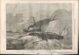 The Disaster that Befell the Gorleston Great Yarmouth, lifeboat Rescuer, in 1867.