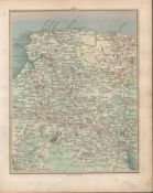 Devonshire, Somersetshire, - John Cary’s Antique 1794 Map