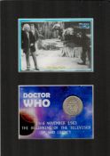 Dr Who 1963 Mount & Shilling Coin Gift Set.