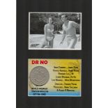 James Bond Dr No 60th Anniversary Mount & Coin Gift Set