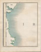 Newry, Carlingford Drogheda Ireland John Cary’s Antique 1794 Map.