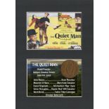 The Quiet Man John Wayne Mount & Irish Coin Gift Set.