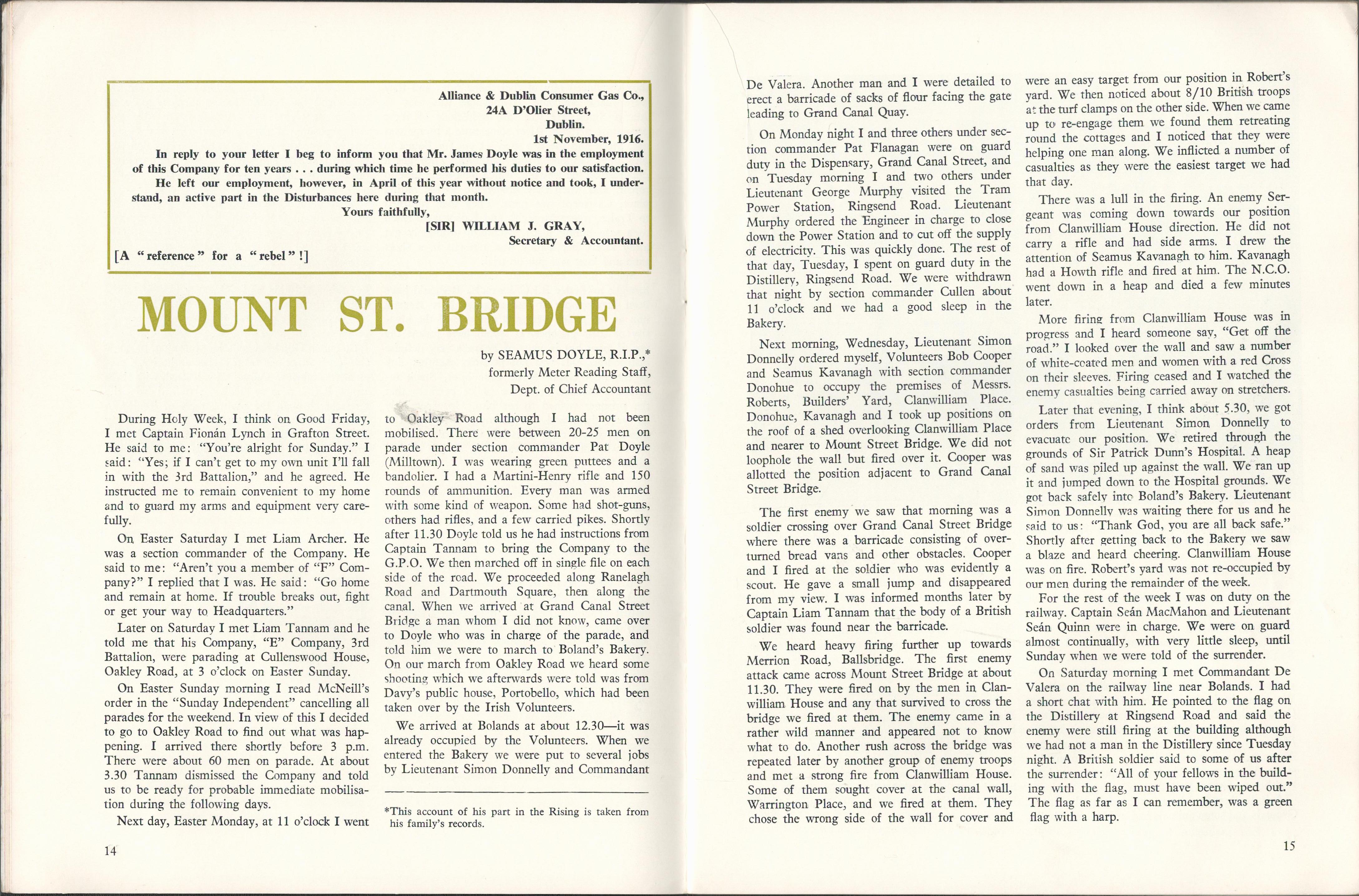 1966 Journal 50th Anniversary The Easter Rising 1916 - Image 4 of 9