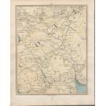 Dumfries & Galloway John Carys Antique 1749 Map.