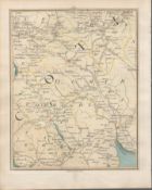 Dumfries & Galloway John Carys Antique 1749 Map.