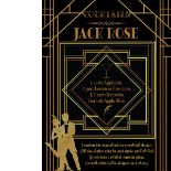 Jack Rose 1920’s Art Deco Cocktail Menu Metal Wall Art