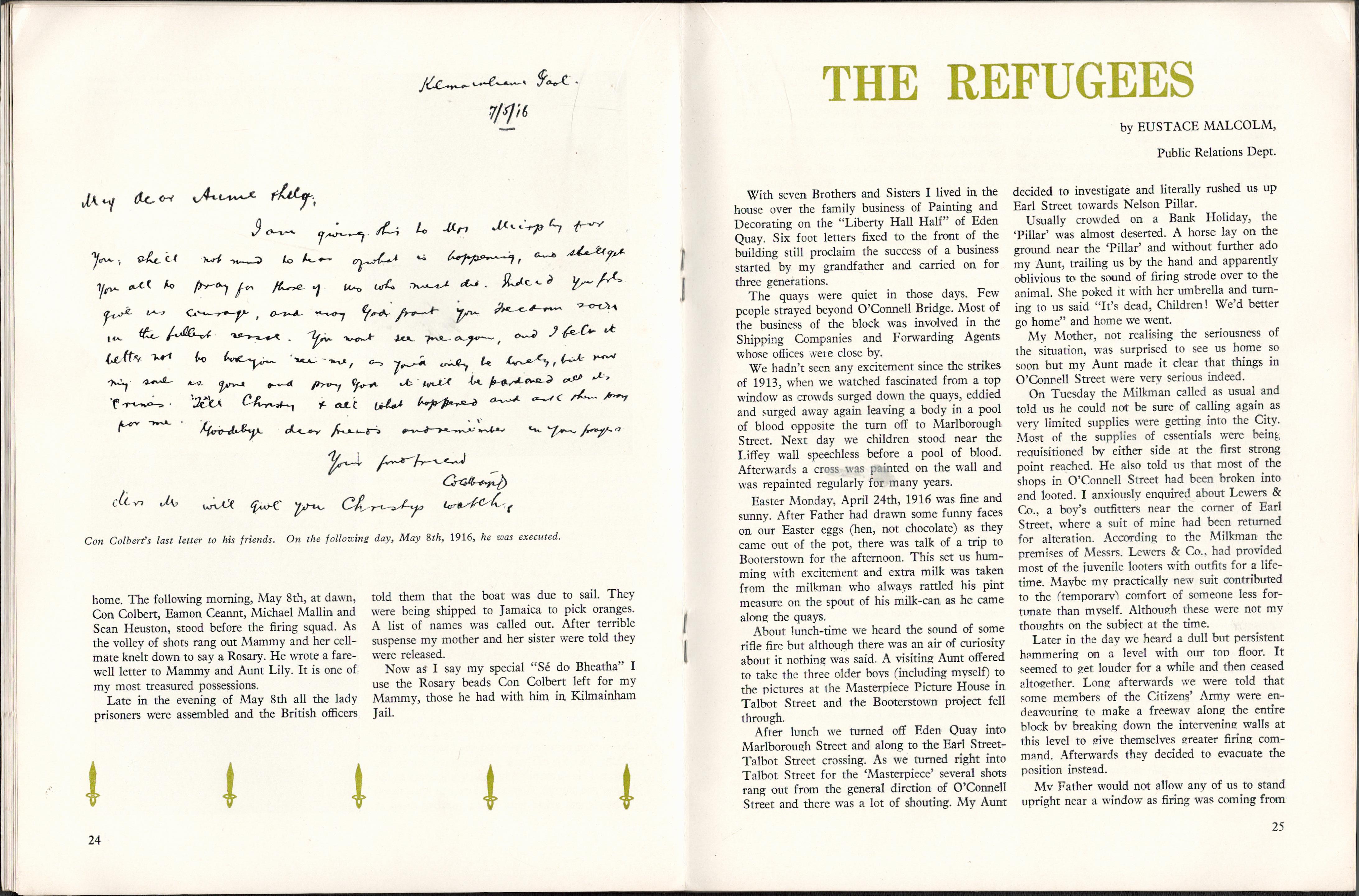 1966 Journal 50th Anniversary The Easter Rising 1916 - Image 8 of 9