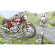 BSA Rocket Three 1960's Iconic Motorbike Metal Wall Art
