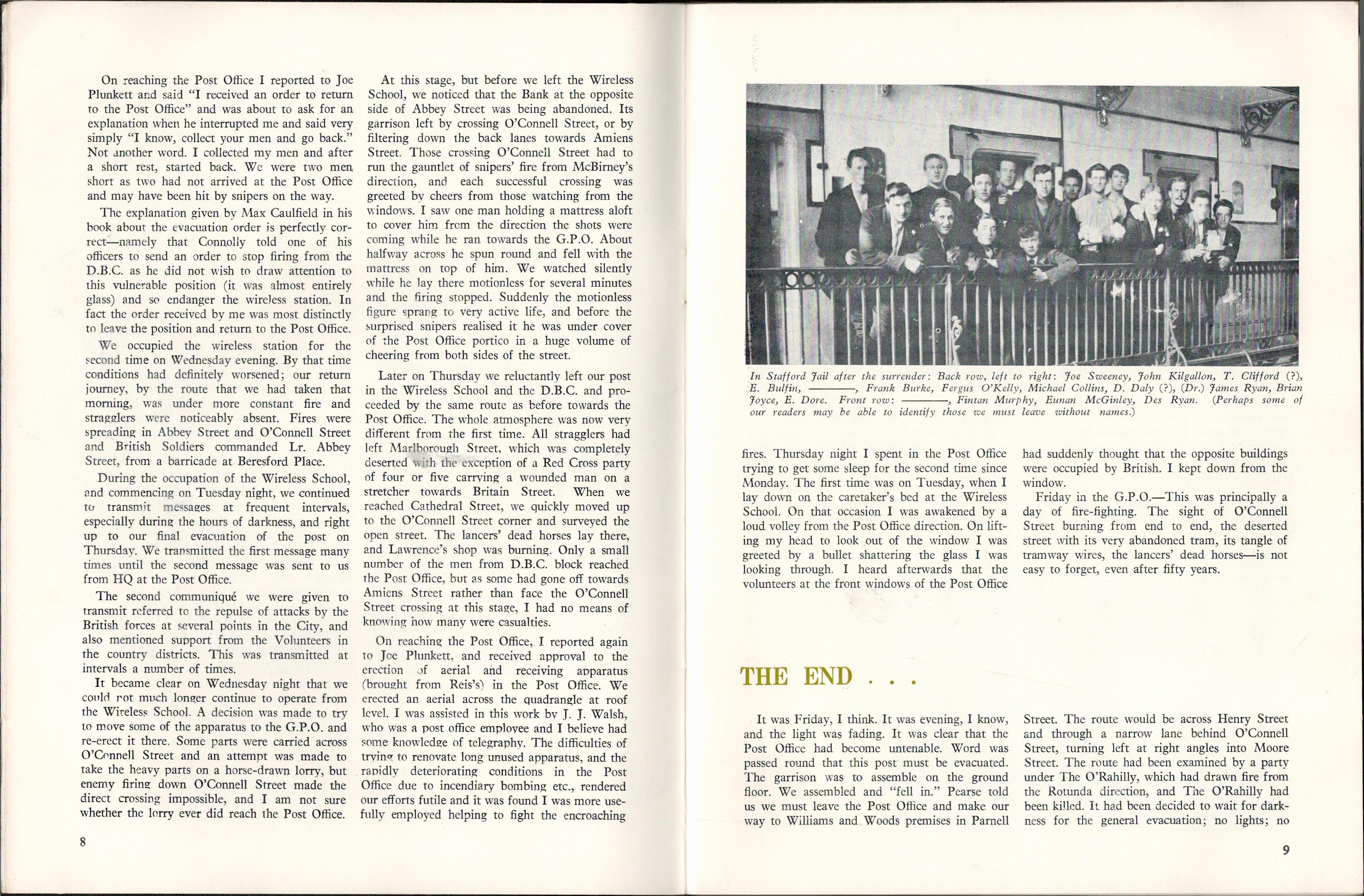 1966 Journal 50th Anniversary The Easter Rising 1916 - Image 7 of 9