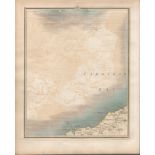 Cardigan Bay Aberporth New Quay - John Cary’s Antique 1794 Map