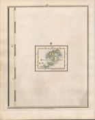 Scilly Isles St Martins, St Marys, John Cary's Antique 1794 Map