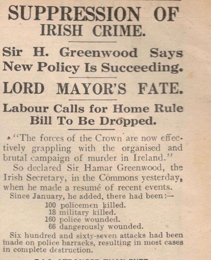 Sinn Fein Brothers Shot Dead Black And Tans Cork 1920 War of Independence - Image 3 of 6