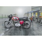 BSA Super Rocket 1960's Iconic Motorbike Large Metal Wall Art