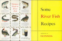 Double Sided Vintage 1961 Guinness Print ""River Fish Recipes""Double Sided 1961 Guinness