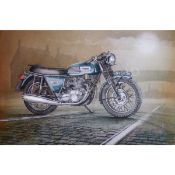Trident T 150 Iconic Triumph Motorcycle Metal Wall Art