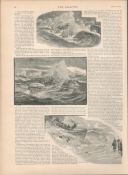 RNLI 4-Page Victorian 1888 Antique Supplement