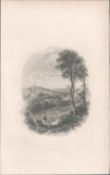 Antique Engraved 1850’s City of Armagh Ireland