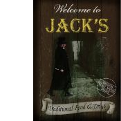 Jack The Ripper Traditional Style Pub Sign Large Metal Wall Art