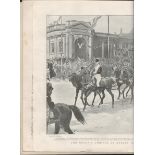 Antique Special Queen Victoria Tour of Ireland 1900 Newspaper