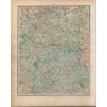 Gloucestershire Cheltenham Marlborough John Cary's Antique 1794 Map