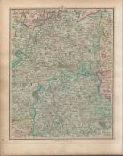 Gloucestershire Cheltenham Marlborough John Cary's Antique 1794 Map