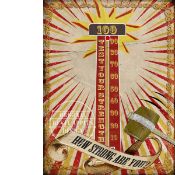 Test Your Strength Fairground Large Metal Wall Art