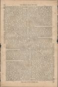 Antique Irish Newspaper 1834 Short Story The Unwedded Mother.