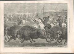 Buffalo Bill’s Wild West Show Opens in London Victorian 1887 Newspaper