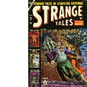Strange Tales 1940’s/50’s Horror Cover Metal Wall Art-5