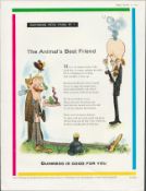 1960 Guinness Pet Print Animals Best Friend-G.E. 3387.A