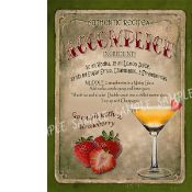 Accomplice Cocktail Authentic Recipe Large Metal Wall Art