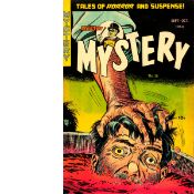 Mister Mystery 1940’s/50’s Horror Cover Metal Wall Art-12