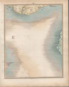 Cumbria & Kirkcudbright Coast John Cary’s Antique 1794 Map.