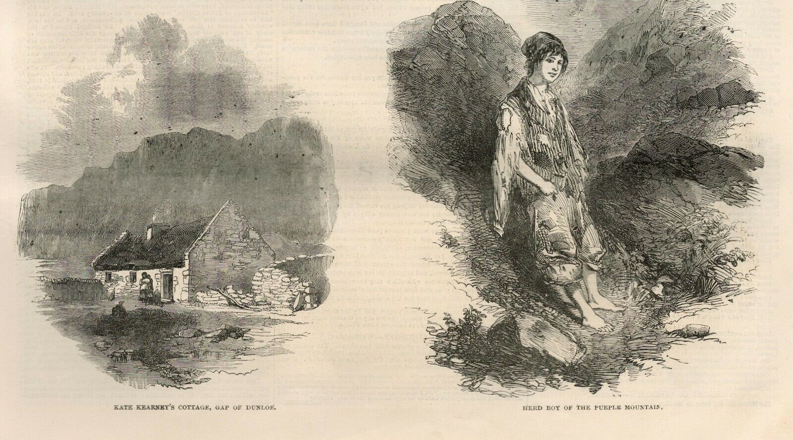 Queen Victoria Royal Trip To Killarney Ireland 1849 Antique - Image 5 of 8
