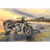 BSA M21 Side Valve-1950's Iconic Motorbike Metal Wall Art